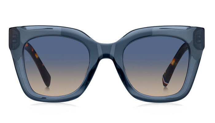 Tommy Hilfiger TH2051/S Blue/Blue Ds Peach Gradient #colour_blue-blue-ds-peach-gradient