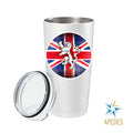 United Kingdom of Great Britain Flag Stainless Steel Tumbler 20 OZ