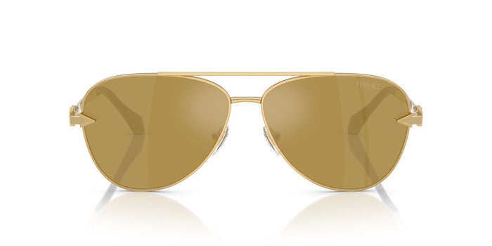 Versace VE2283 Gold/Brown Gold Mirror #colour_gold-brown-gold-mirror