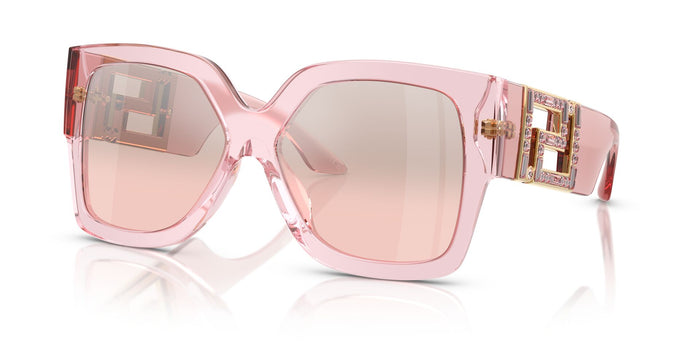 Transparent Pink/Light Pink Silver Mirror / 59