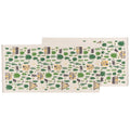 Wild And Free Printed Table Runner - Nested Designs