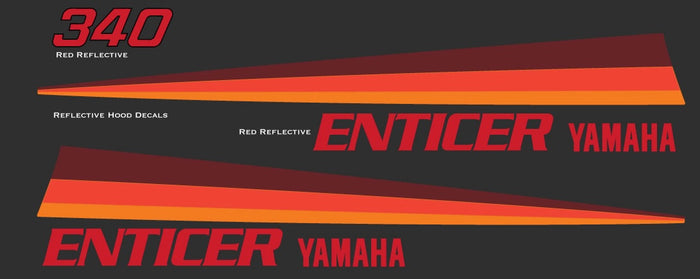 Yamaha 1980 Enticer 340 Hood Decals